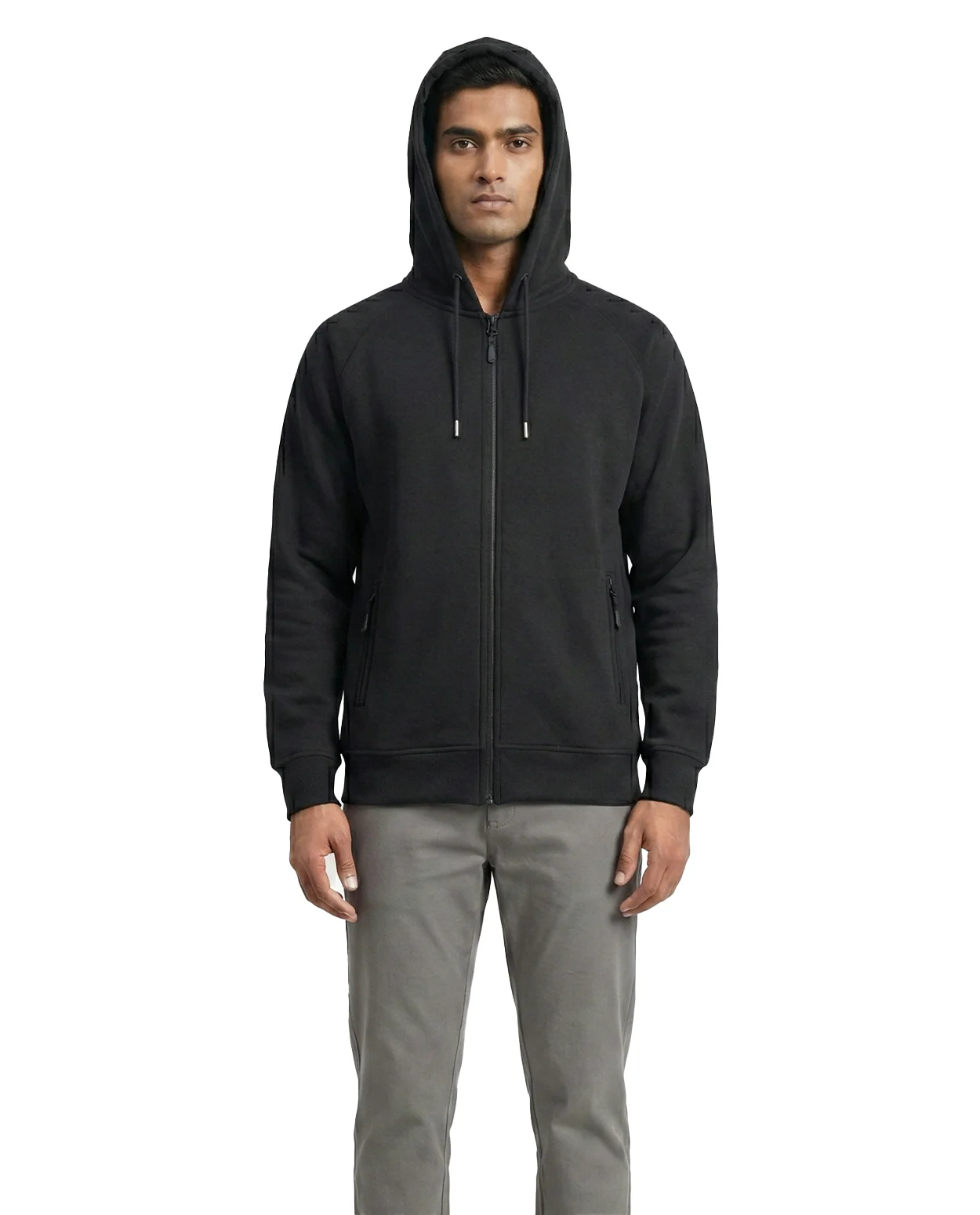 Zipper Hoodie Men - Image 3